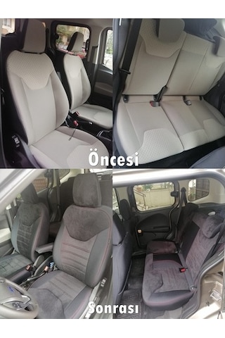 Ford Tourneo Courier Araca Özel Oto Koltuk Kılıfı (493770233)