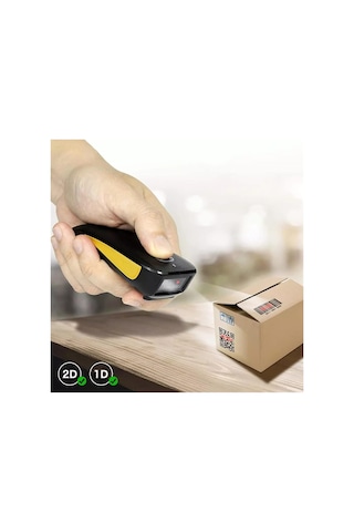 Kablosuz Barkod Tarayıcı 2d Barkod Tarayıcı C750 Kablosuz El Cep Qr Barkod Veri Matrisi Pdf417 Okuyucu Mağaza Mobil