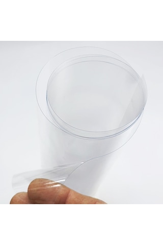 İnce Şeffaf Pvc Masa Örtüsü 0.15 MM Kalınlık