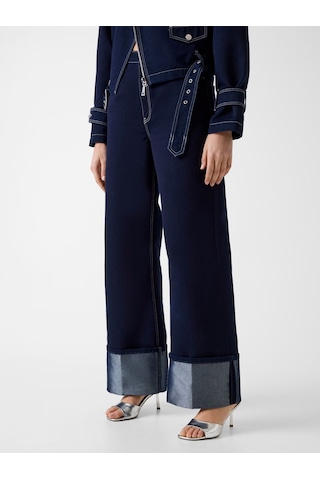 Guess Roll Regular Fit Kadın Jean Pantolon W6ra3gd6911 İndigo