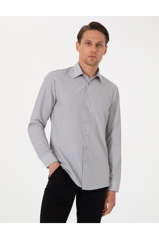 Pierre Cardin Erkek Siyah Gömlek Desenli 50307142-vr046 Siyah