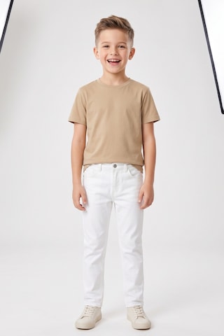 Kiagu Kısa Kol T-shirt Basic Terletmeyen Esnek Kumaş Pamuklu Mevsimlik Kısakol Erkek Çocuk Tsort Çok Renkli