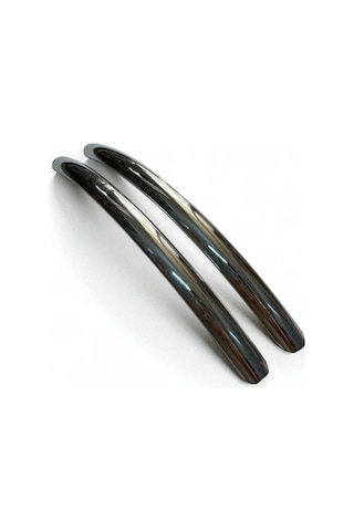 Eko Kumru Yay Alüminyum Metal Lüks Modern Mobilya Çekmece Mutfak Dolabı Kulpu Krom 192mm 10adet Krom