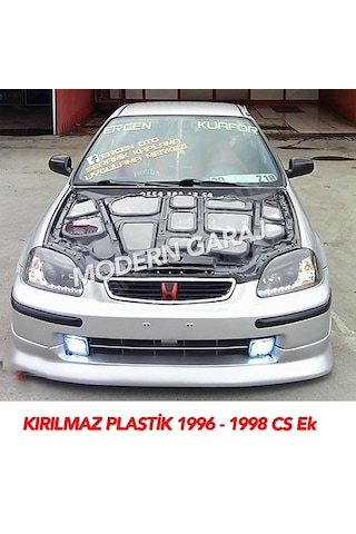 Honda Civic Makyajsız Ön Tampon Eki Civic 96-98 Cs Ön Ek