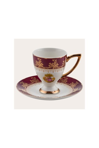 Wınterlıng Porzellan 23067-4 Lady Red 6'lı Kahve Fincanı Çok Renkli