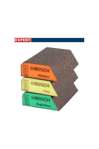 Bosch Expert S470 Sünger Zımpara 3'lü Set 69 x 97 x 26 MM - 2608901174