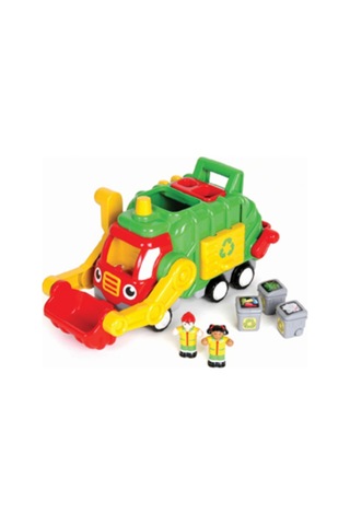 Wow Toys Flip & Tip Fred - Çöp Kamyonu Çevir Dök Fred 01018