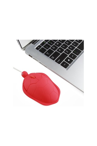 Springsun Sevimli Kaplumbağa Şekilli Usb Fare - 1600 Dpı, Ergonomik Tasarım, Pc/laptop İçin Diğer
