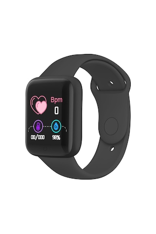 Geeroyoo Lt716 Siyah Akıllı Saat: Sağlık İzleme, Çoklu Spor Modları Ve Bluetooth 4.0 İle Ultra Hafif Usb Şarjlı Akıllı Saat