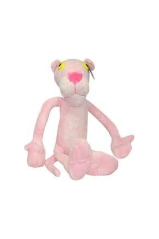 Pembe Panter Peluş Uyku Arkadaşı Ithal Organic Kumaş 35 Cm PEMBE