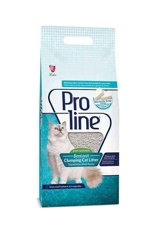 Proline Marsilya Sabunlu Topaklaşan İnce Bentonit Kedi Kumu 20 L