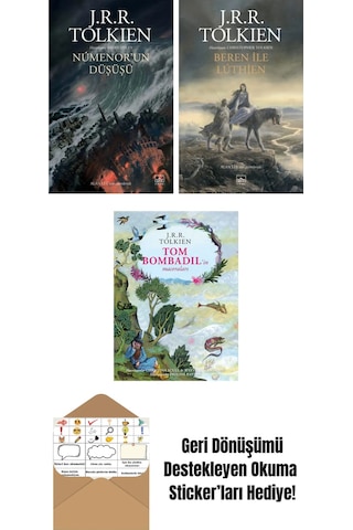 Númenor Un Düşüşü + Beren İle Luthien + Tom Bombadil İn Maceraları Özel Ciltli Baskı