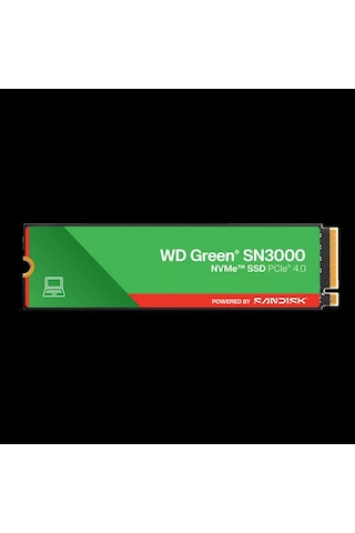 500gb Wd Green M.2 Nvme Sn3000 5000/4000mb/s Wds500g5g0e Ssd