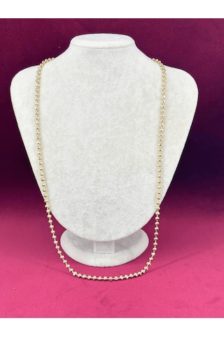 14 K Renginde Dorikataşlı Gold Kolye Gold