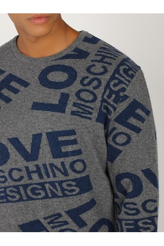 Moschino Yeni Moschıno Erkek Kazak (386794937) Beyaz