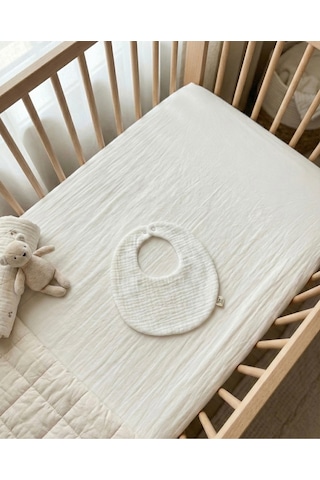 Oval 3 Lü %100 Pamuk Müslin Bebek Mama Önlüğü Yakalık Salya Önlüğü