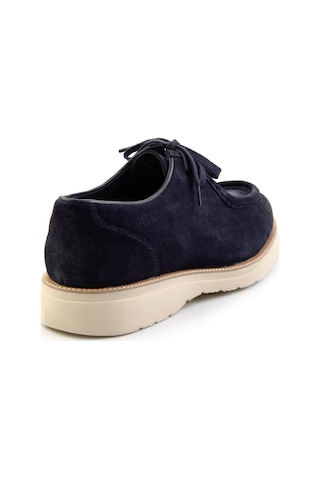 Bambi Lacivert Leather Erkek Loafer Ayakkabı E01901404602 Lacivert