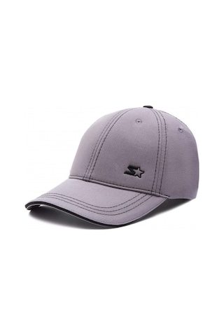Starter Sheldon Gri Baseball Cap Nakışlı - Unisex Şapka Gri