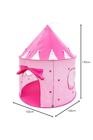 Çocuklar Için Kapalı Çadır Pembe Kumaş Bebek Oyun Evi Kız Çocuk O