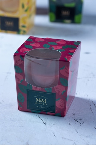 Bardak Mum 200 Gr Kokulu Zevklerin Dansı Kiraz Kokulu 001