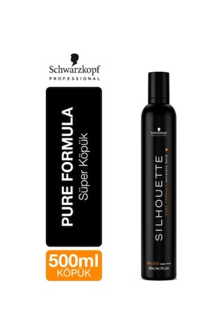 Schwarzkopf Silhouette Süper Tutucu Saç Köpüğü 500 ML Schwarzkopf Silhouette Süper Tutucu Saç Köpüğü 500 ML