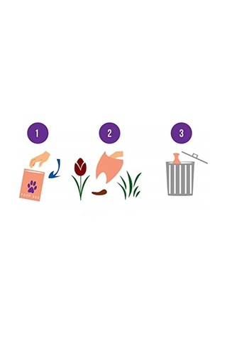 Köpek Kemik Şeklinde Plastik Kaka Poşetlik - 666649111