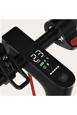 Electroll Torque 2400w Tork Gücü Çift Motor Elektrikli Scooter 13ah Sökülebilir Batarya Süspansiyonlu Siyah