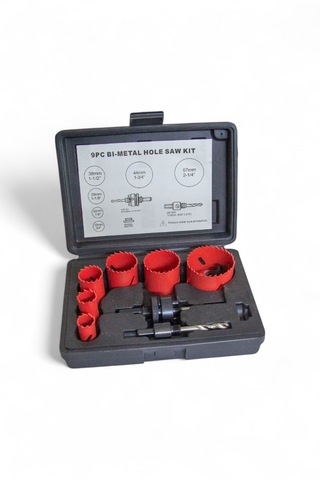 Alfa Hırdavat 9pcs Bi-metal Panç Takımı 19-57 Mm