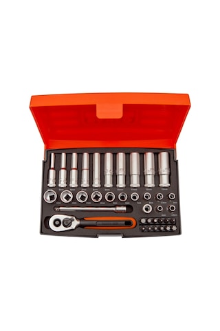 Bahco Sl25l 1/4'' Uzun Tip Karbüratör Derin Lokma Takımı 25 Parça Bahco Sl25l 1/4'' Uzun Tip Karbüratör Derin Lokma Takımı 25 Parça