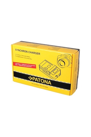 Patona Senkron Lcd Ekranlı Usb Şarj Cihazı Canon Lpe17 Için
