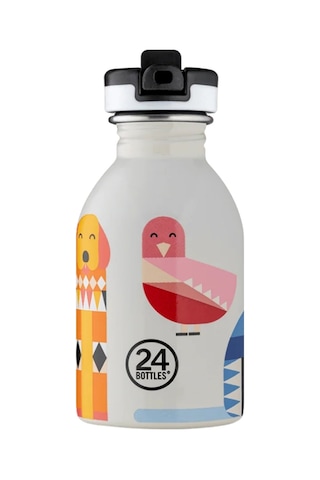 Kids Bottle Best Friends Pipetli Paslanmaz Çelik Çocuk Su Matarası 250 Ml Renkli