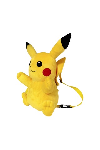 Nessiworld Pokemon Pikachu Peluş Sırt Çantası Sarı