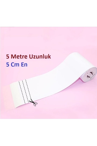 Malinka 5 Metre Görünmez Çıkartma Push Up Göğüs Meme Dikleştirici Kaldırıcı Kaldırma Ped Bandı