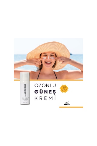 Max Ozone Ozonlu Güneş Koruyucu Krem Spf 50 50 ML