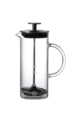 Homyl Fransız Basın Kahve Makinesi Dayanıklı Cam Ev Siyah Siyah