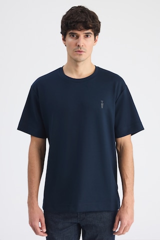 Twn Relaxed Fit Lacivert Düz T-shirt 6ec144701535m Çok Renkli