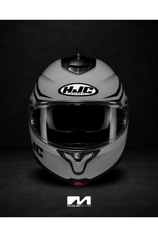 Hjc C91n Kask Nepos Mc5 Mat Gri Hjc C91n Kask Nepos Mc5 Mat Gri