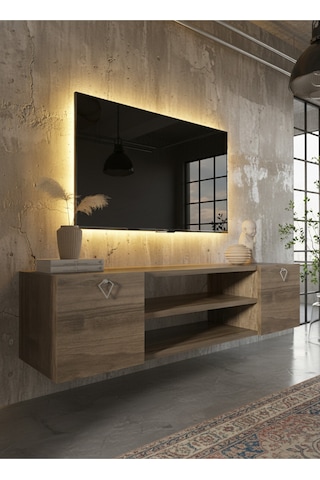 Resital Tv Ünitesi S1242-2 Ceviz Ceviz