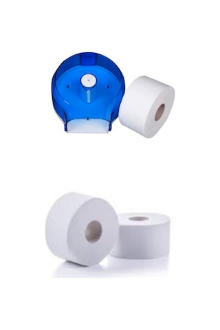 Wanda Soft Mini Jumbo Tuvalet Kağıdı 4 Kg 95m Rulo - 12'li Paket - 2 Katlı, 21cm Yaprak Eni