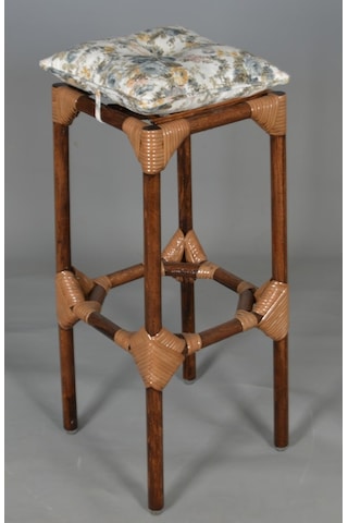 Bambu Kestane Yüksek Tabure 75X31