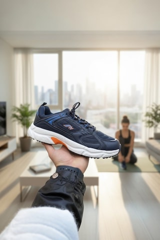 Enoch Erkek Spor Ve Yürüyüş Ayakkabısı Tam Ortopedik Tabanlı Kalın Tabanlı Retro Dad Shoe 2332 Lacı
