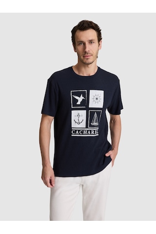Cacharel Erkek Lacivert Tişört 50320529-vr033 Cacharel Erkek Lacivert Tişört 50320529-vr033