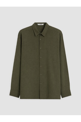 Lcw Eco Haki Regular Fit Oxford Erkek Gömlek