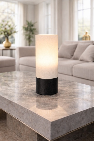 Nova Model - Led Abajur - Masa Lambası - Usb 5v İle Çalışır - Slim Led Aydınlatması Dahildir - Dekoratif Lamba - Renk Seçenekli Çok Renkli