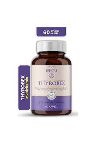 Erbatab Thyrobex Takviye Edici Gıda 60 Kapsül