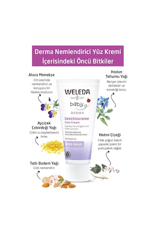 Weleda Derma Nemlendirici Yüz Kremi 50 Ml