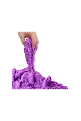 03689 Dede. Aksesuarlı Mor Kinetik Oyun Kumu 500 Gr