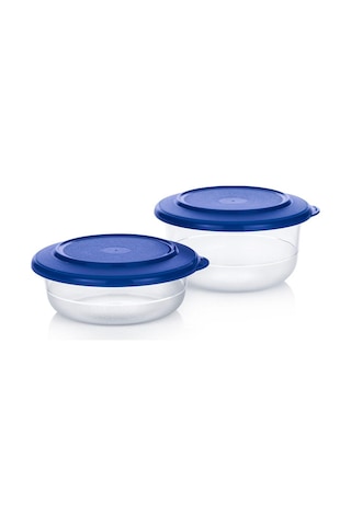 Tupperware Kristalin Kase Gece Mavisi 275 - 450 ML 4lü Set