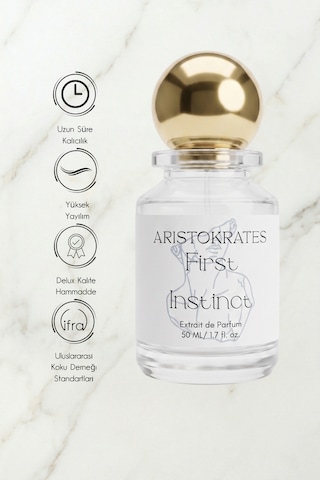 First Instinct Erkek Extrait De Parfüm 50 Ml Fresh, Meyveli Kavun, Tonik, Narenciye, Süet, Kehribar Ferah