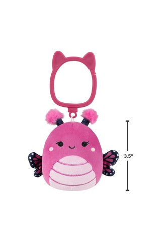 Squishmallows Klipsli - Kral Kelebeği Marcelina 9 Cm Cp00613 Çok Renkli